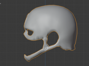 captain america endgame helmet Modelo 3D