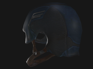 captain america endgame helmet Modelo 3D