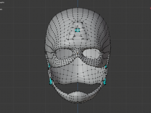 captain america endgame helmet Modelo 3D