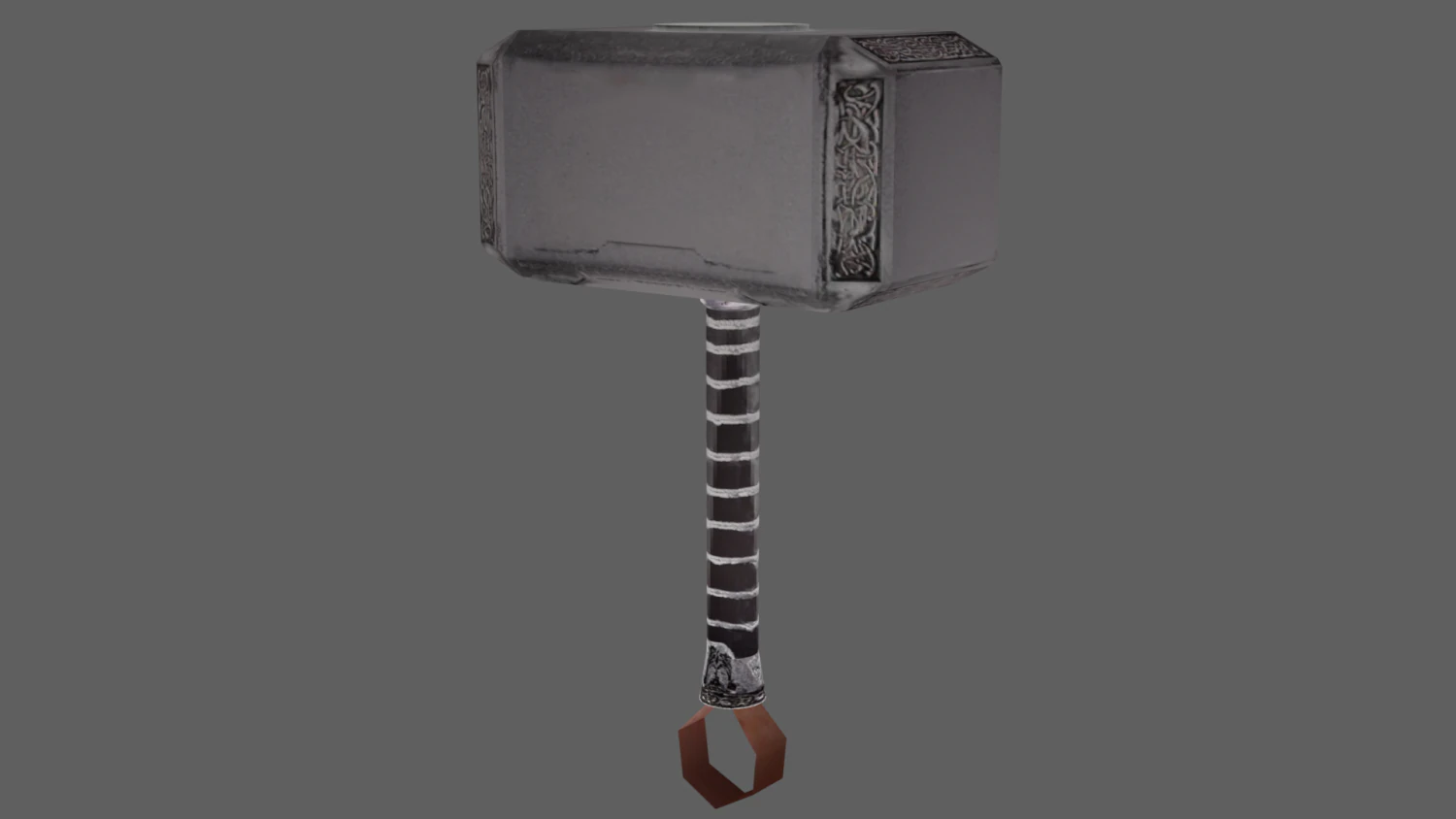 thors endgame mijolnir 3D Model .c4d .max .obj .3ds .fbx .stl .blend 
