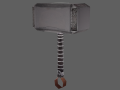 thors endgame mijolnir Modelo 3D