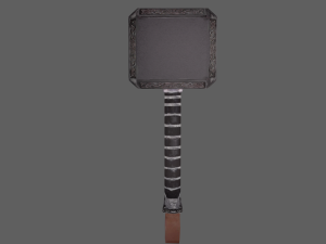 thors endgame mijolnir Model 3D
