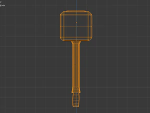 thors endgame mijolnir 3D Model