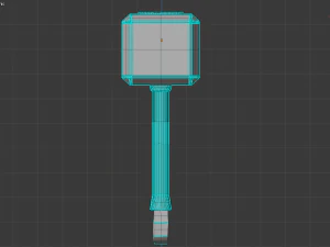thors endgame mijolnir 3D Model