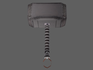 thors endgame mijolnir Model 3D