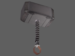 thors endgame mijolnir Model 3D