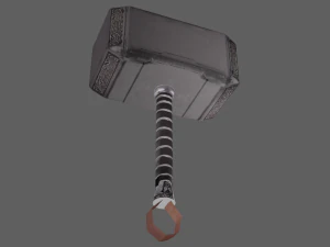 thors endgame mijolnir 3D Model