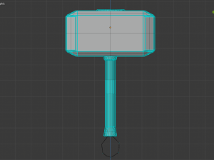 thors endgame mijolnir Model 3D