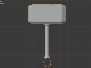 thors endgame mijolnir Model 3D