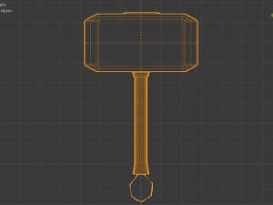 thors endgame mijolnir Model 3D
