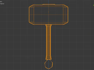 thors endgame mijolnir 3D Model
