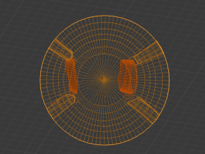 captain america endgame shield-broken shield 3Dモデル