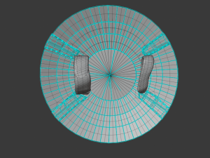 captain america endgame shield-broken shield 3Dモデル