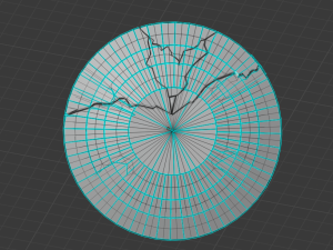 captain america endgame shield-broken shield 3Dモデル