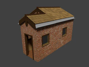 casa pequena Modelo 3D