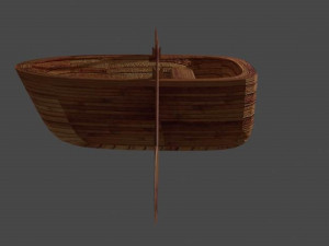 small boat 3D मॉडल