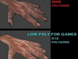 rigged hands 3D Model