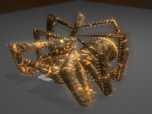 spider moving and ready to play 3D 模型
