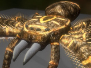 spider moving and ready to play 3D 模型