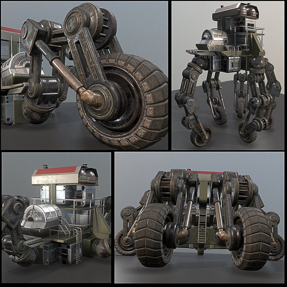 Wheel builder. Футуристические 3д модели. Роботы 3d моделирования. Зд модели 5. Тяжелый робот байк.