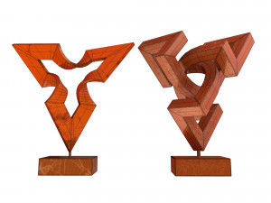 metal figurines n01 3D Model