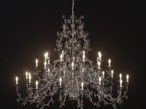 chandelier 1330 16cr 3D 模型