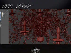 chandelier 1330 16cr 3D Model