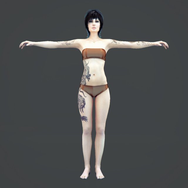 a jolie 121 3Dモデル .c4d .max .obj .3ds .fbx .stl .blend