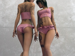 A jolie n122 top britelki 3D 모델