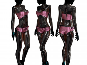 122aj topli oil for body 3D Model