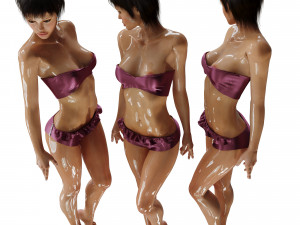 122aj topli oil for body 3D Model