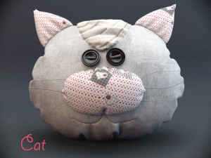 pillow - cat 3D 모델
