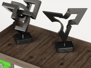 chest of drawers loft Modello 3D