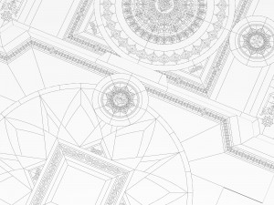 dark stone floor 3D Модель