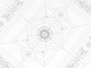 dark stone floor 3D Модель