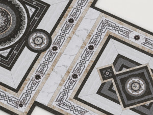 dark stone floor 3D Модель