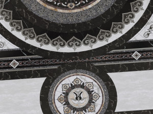 dark stone floor 3D Модель