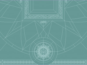 dark stone floor 3D Модель