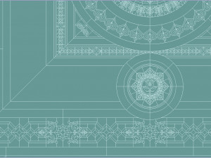 dark stone floor 3D Модель