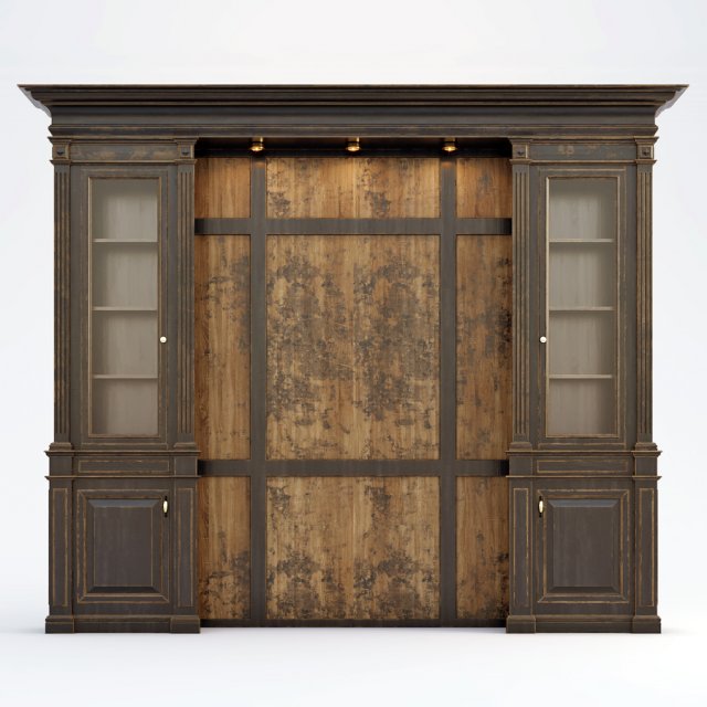 furnikars book case hogart n02 Modelo 3D .c4d .max .obj .3ds .fbx .stl .blend 