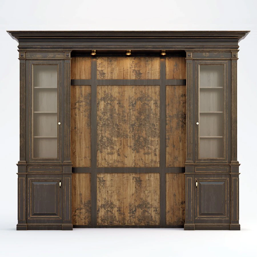 furnikars book case hogart n02 3D Model .c4d .max .obj .3ds .fbx .stl .blend 