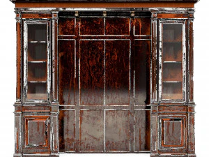 Furnikars B&uuml;cherregal Hogart n03 3D Modell