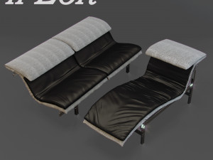 il loft sunbed 3D Model