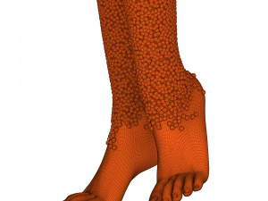 mannequin in crystals 3D Model