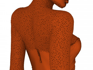 mannequin in crystals 3D 模型
