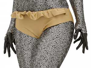 mannequin in crystals 3D 模型