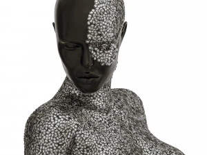 mannequin in crystals 3D Model