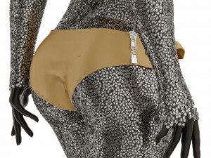 mannequin in crystals 3D 模型
