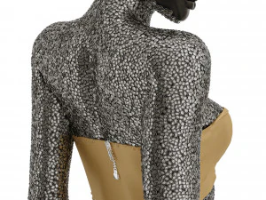mannequin in crystals 3D Model