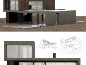 build h001 Modello 3D